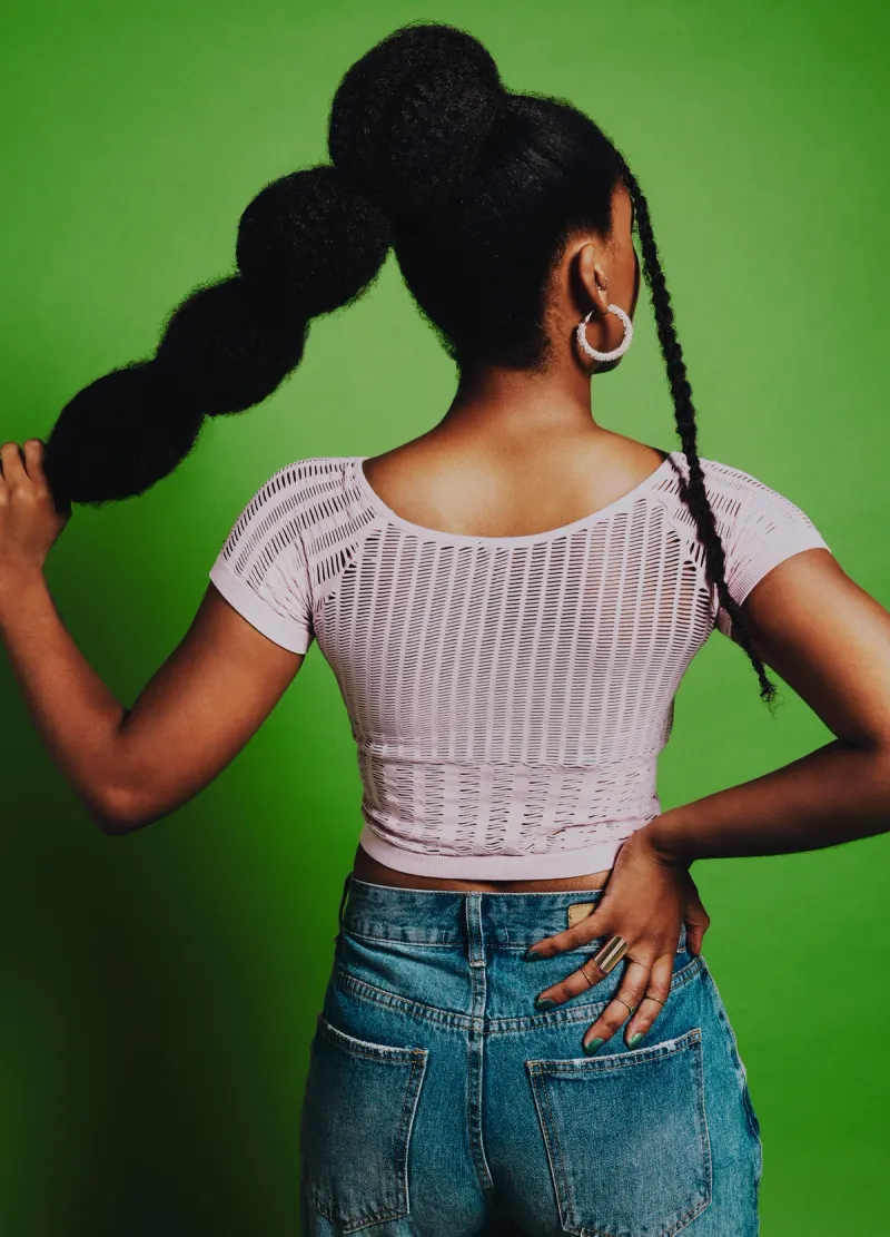 The Bubble Ponytail
