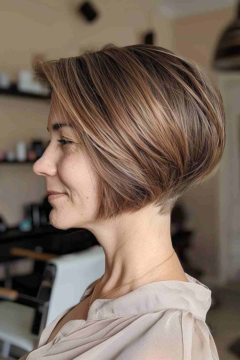 Rounded Stacked Bob