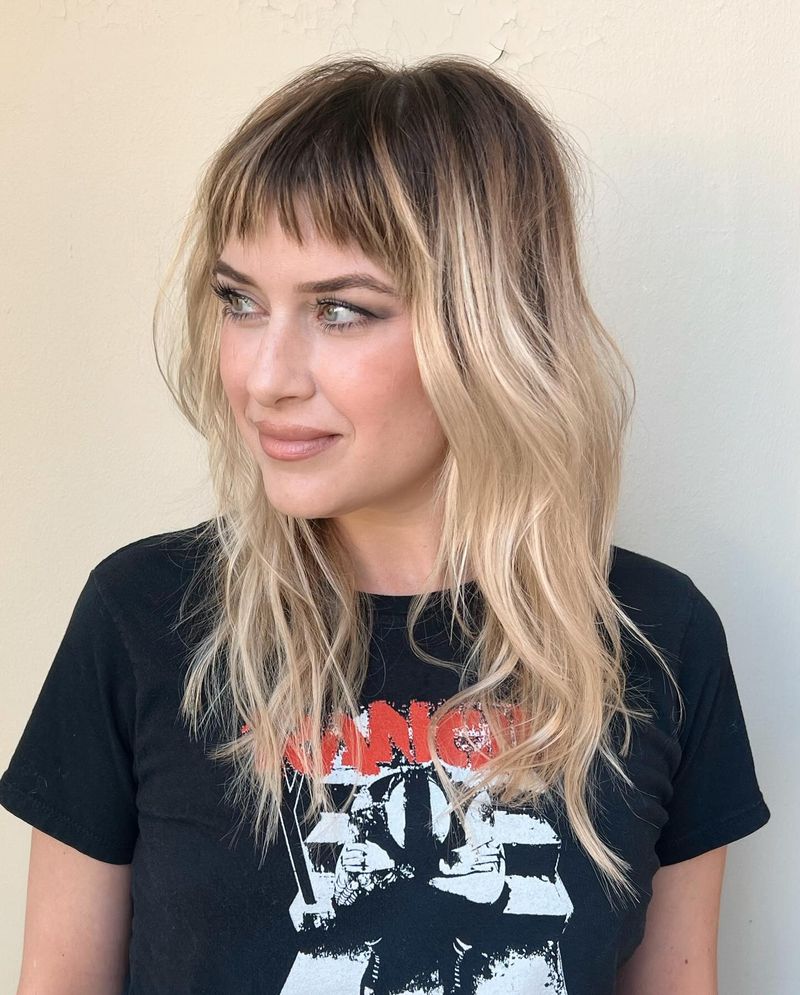 Shaggy Mid-Length Cut