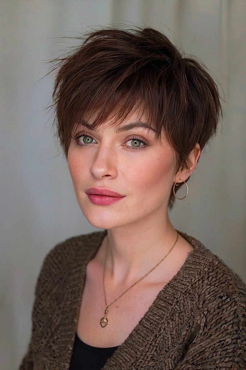 Layered Pixie with Soft Edges