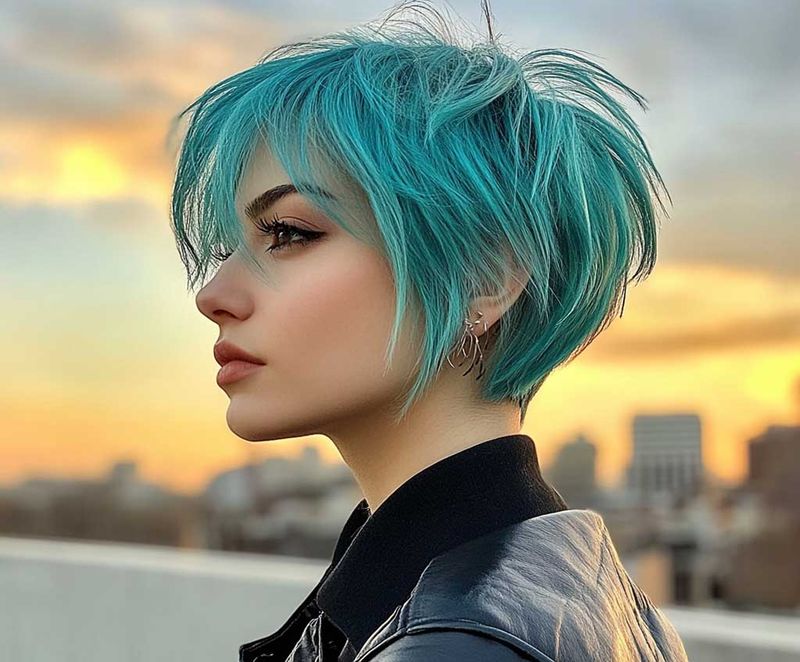 Grown-Out Pixie Transition