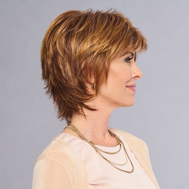 Pixie dégradé avec volume