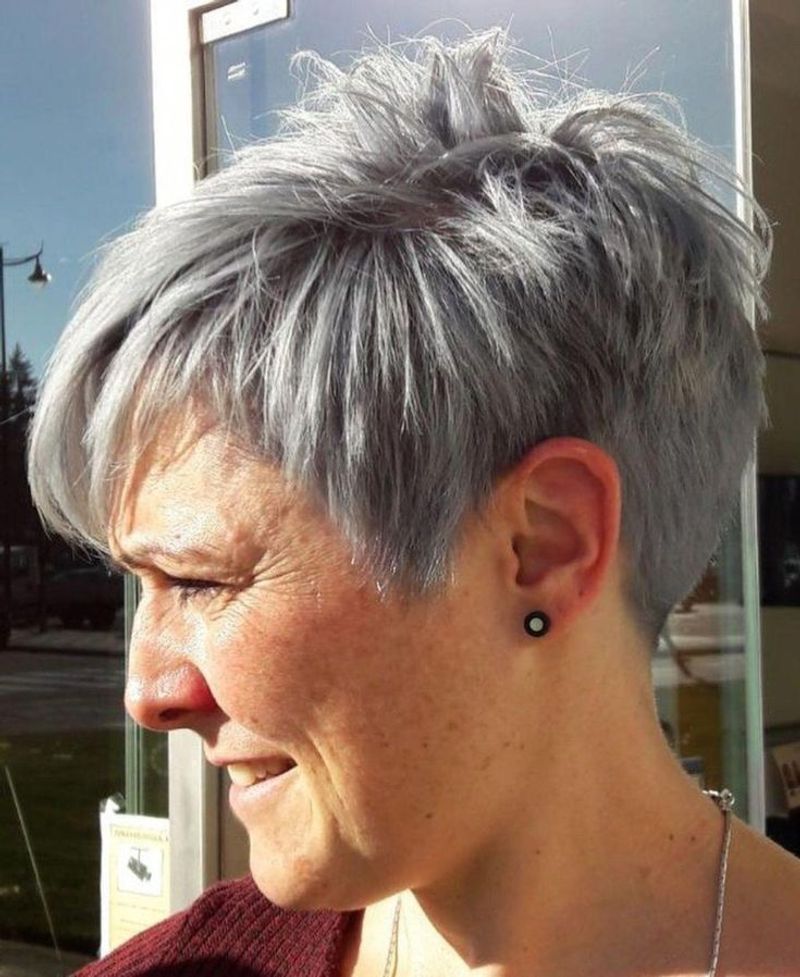 Tapered Pixie with Volume Crown