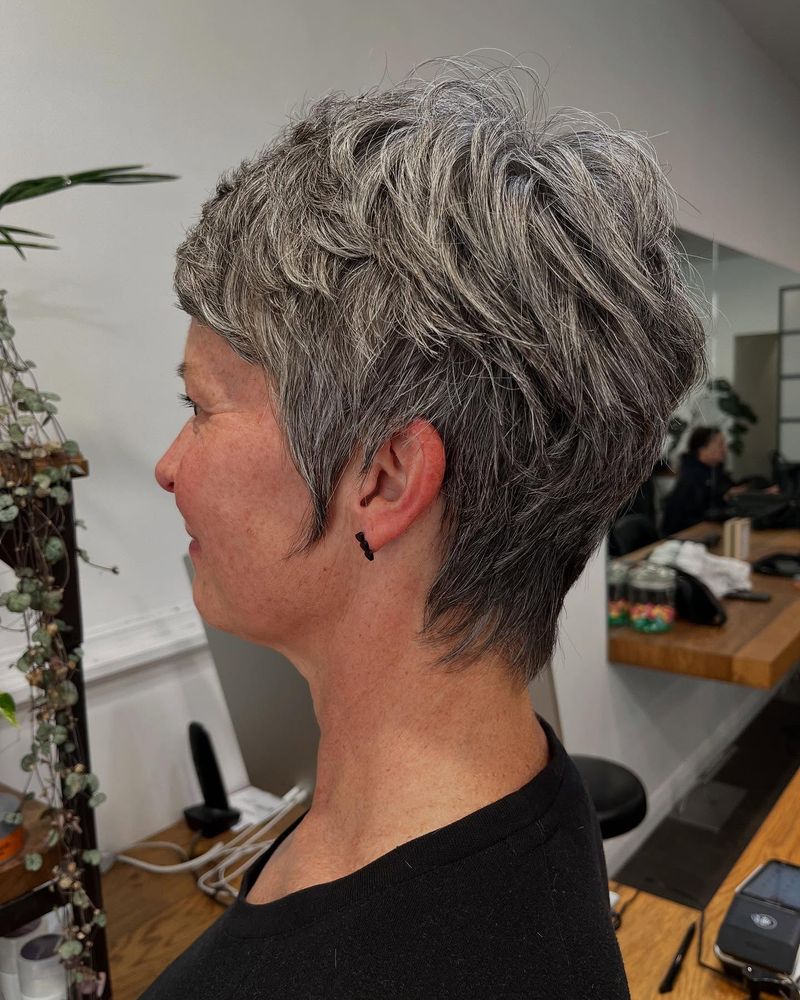 Choppy Textured Pixie