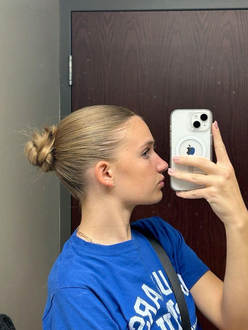 Severe Slicked-Back Styles
