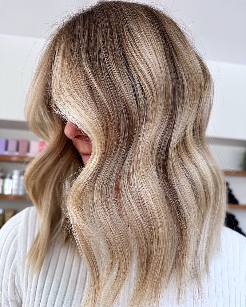 Biscuit Blonde Balayage