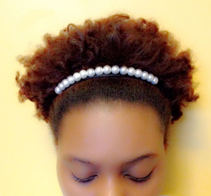 Stretched Puff with Headband