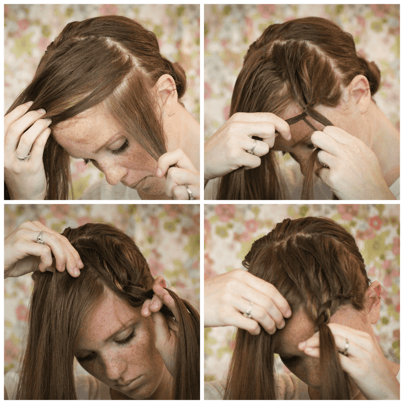 Braided Bangs That Won't Stay Put