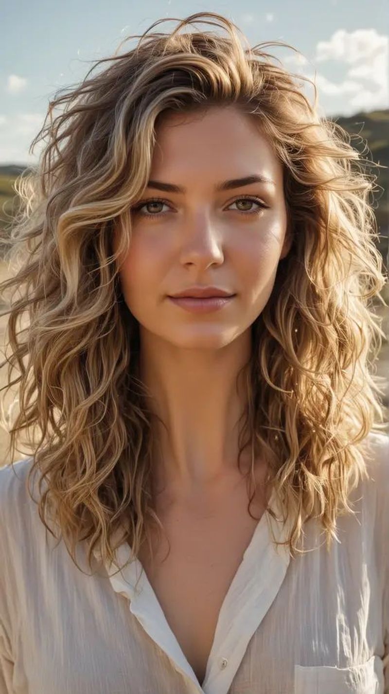 Wavy Midi with Subtle U-Shape