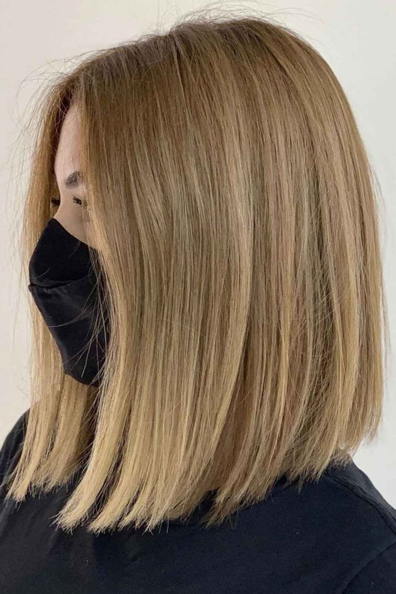 Blunt Mid-Length Cut