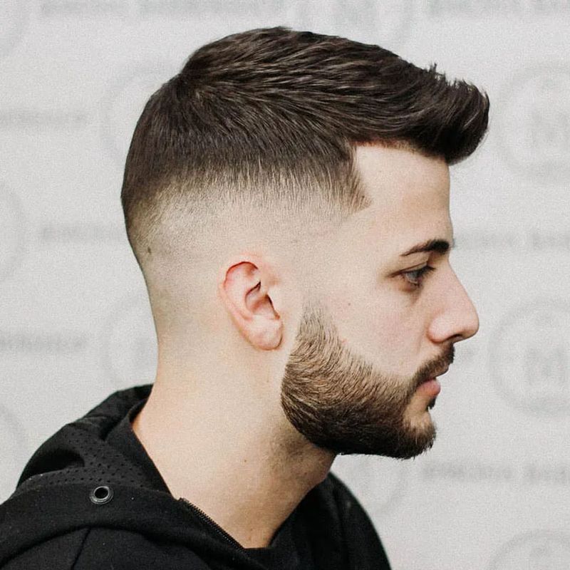 Sophisticated Tapered Quiff