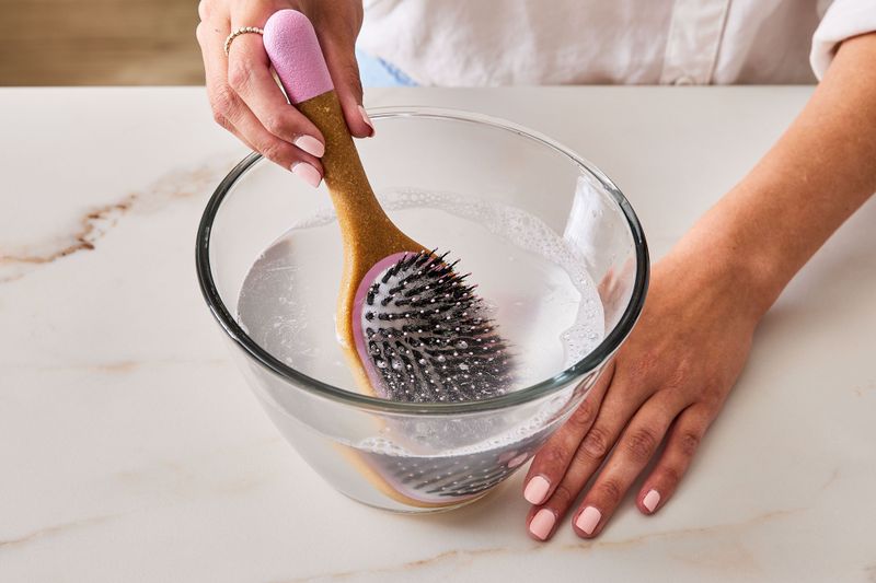 Soak in Warm Soapy Water