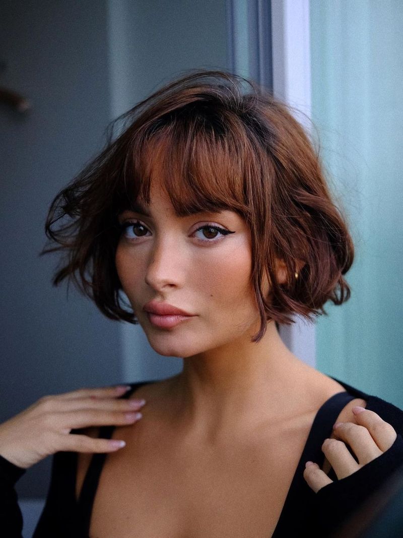 Layered Ear-Length Bob