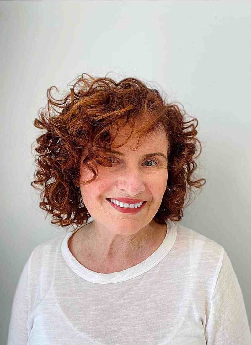 Natural Curls with Defined Shape