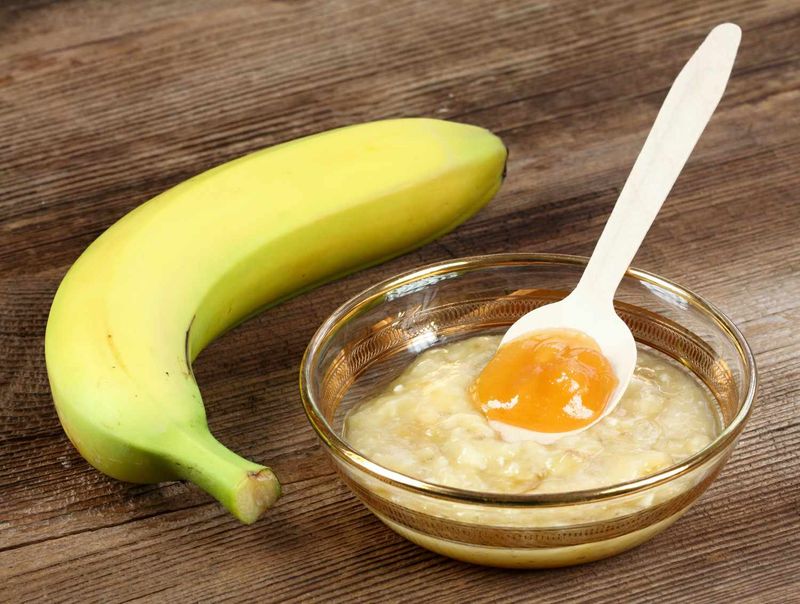 Banana and Olive Oil Mash