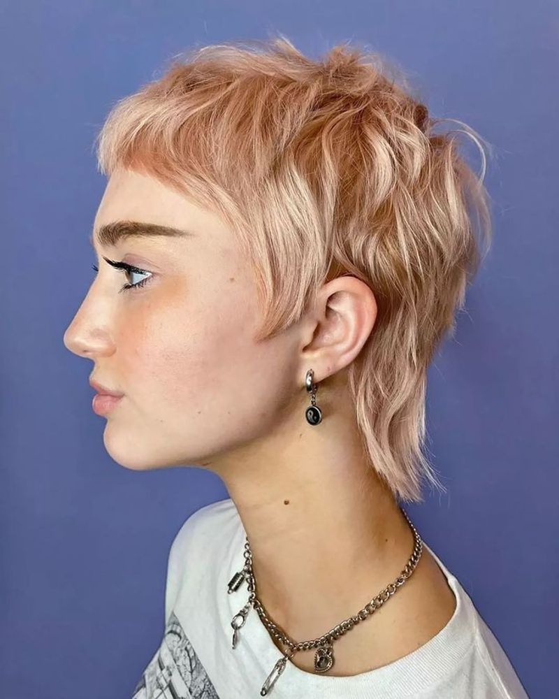 Mixie with Piece-y Fringe