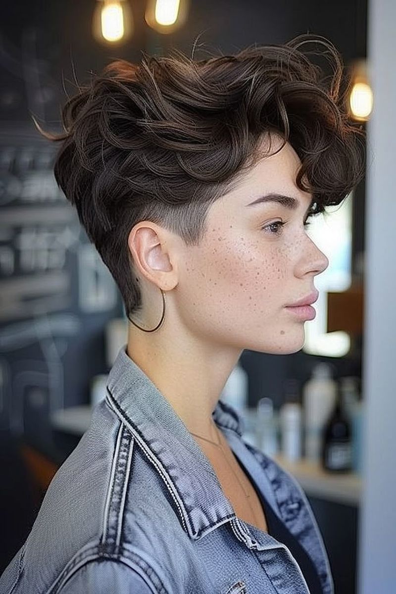 Tapered Pixie with Long Crown