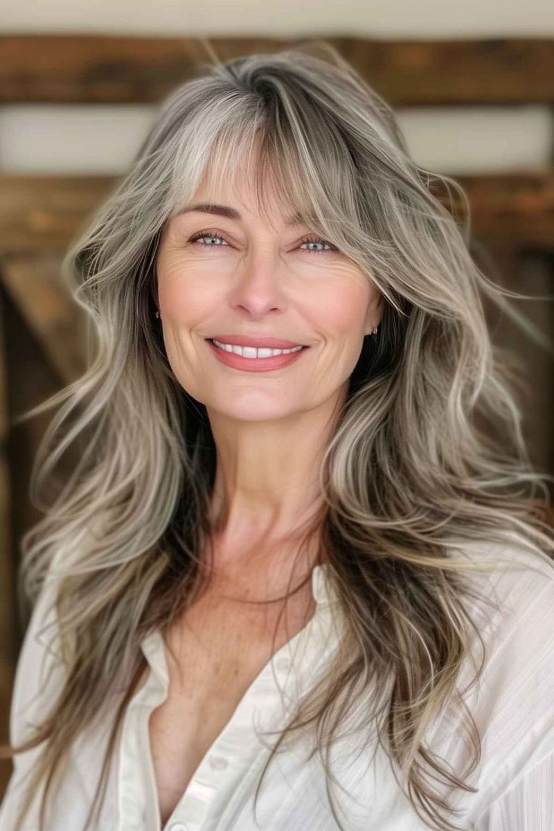 Wispy Tapered Bangs