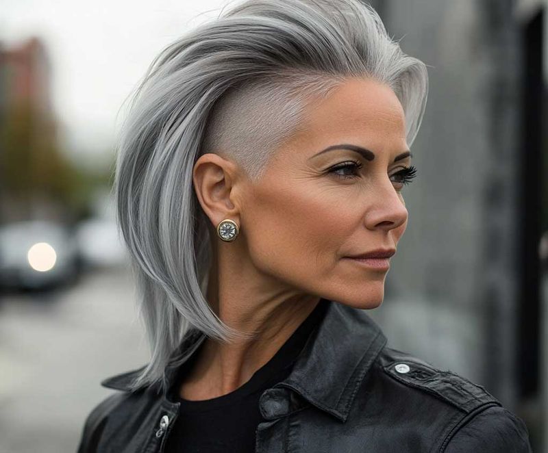 Silver Fox Undercut