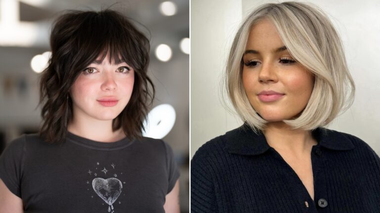 Say Goodbye to the Wrong Short Cut, These 32 Looks Actually Work for Round Faces