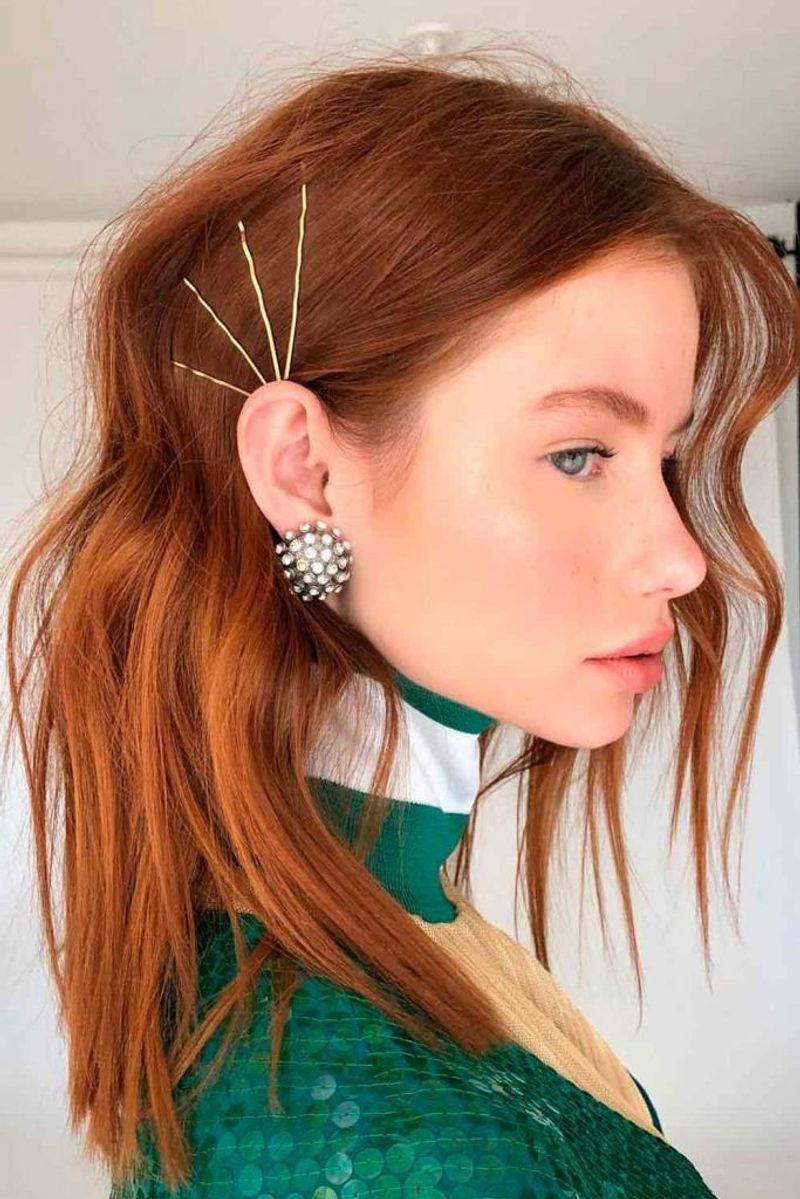 Strategic Bobby Pin Placement