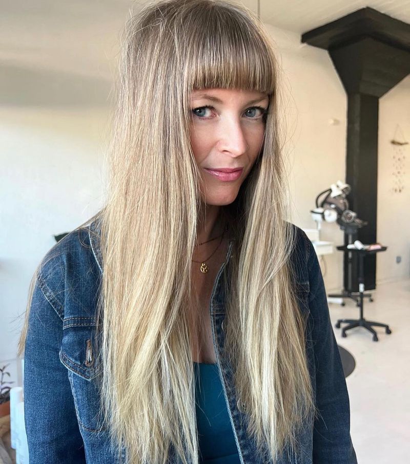 Blunt, Heavy Bangs