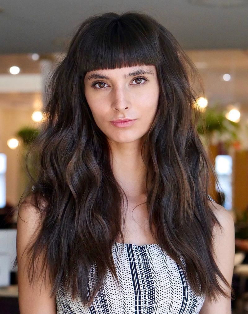 Blunt, Heavy Bangs