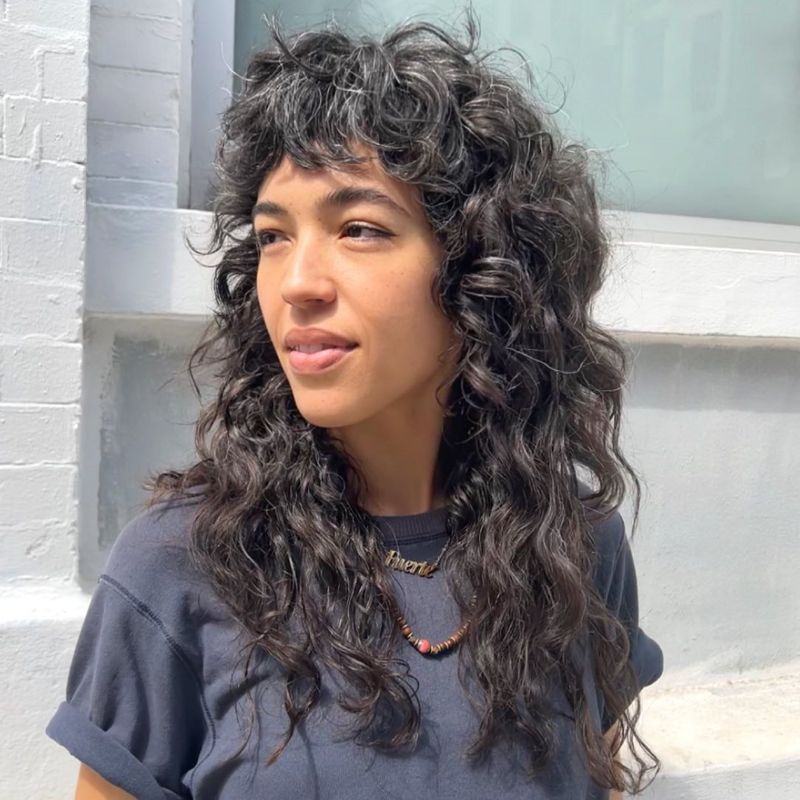 Long Curly Shag