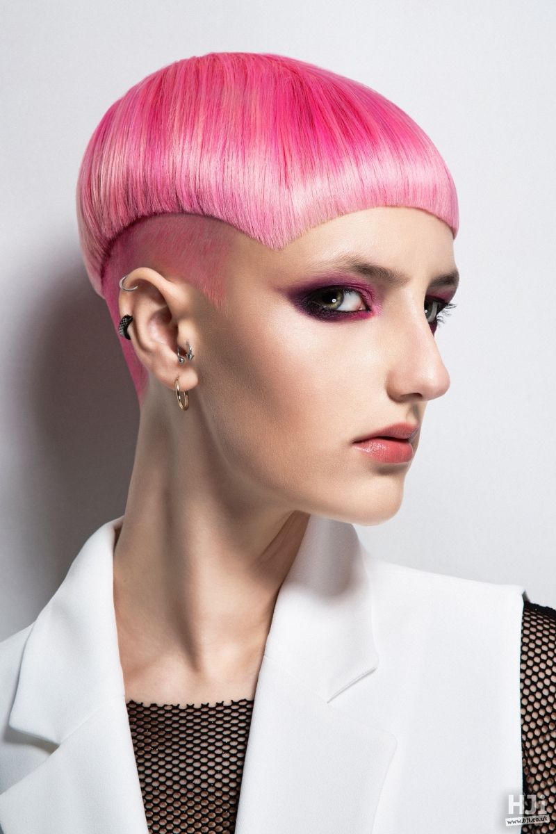 Geometric Bowl Cut