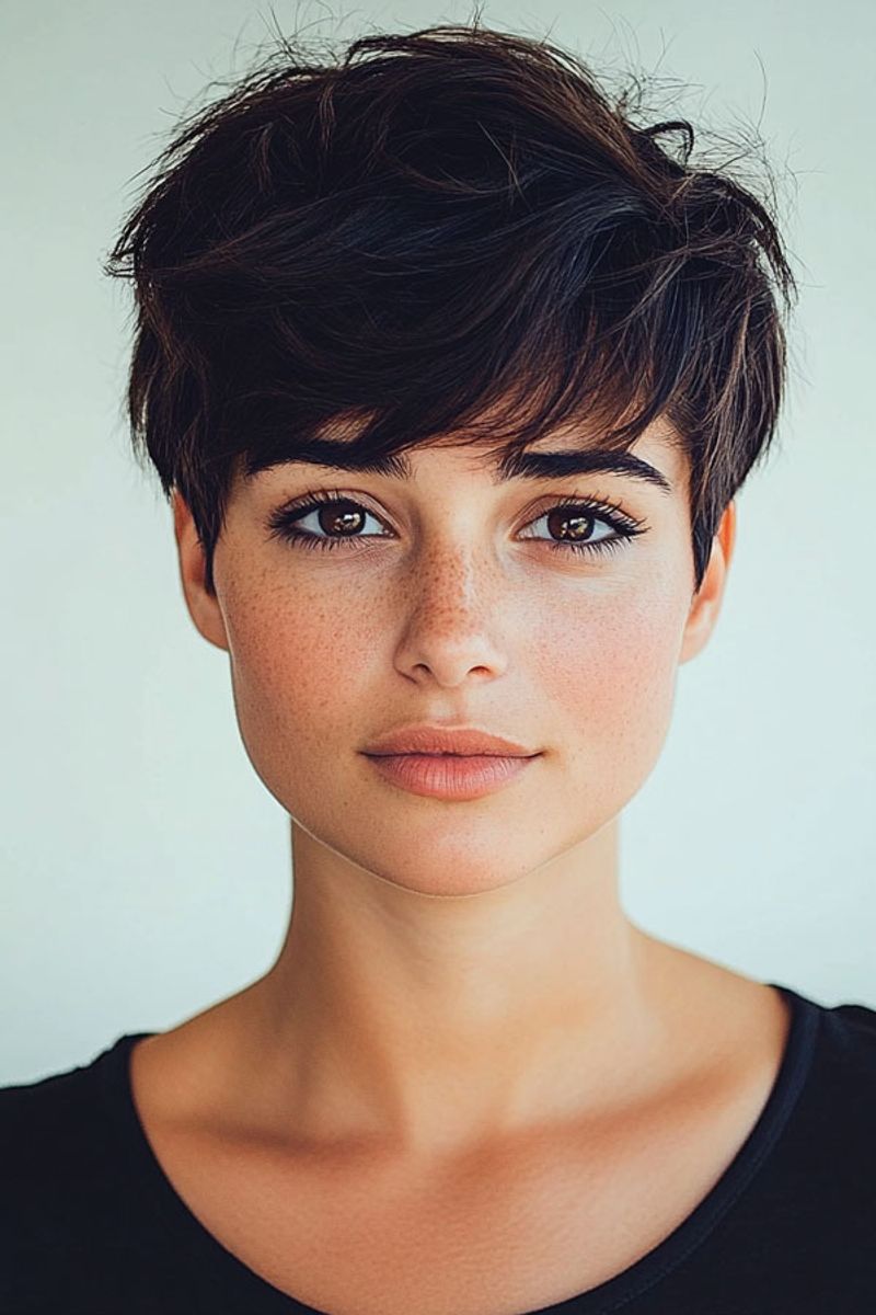 Pixie despeinado