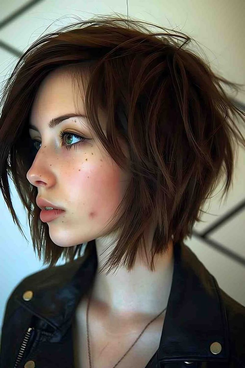 Razor-Cut Frayed Ends