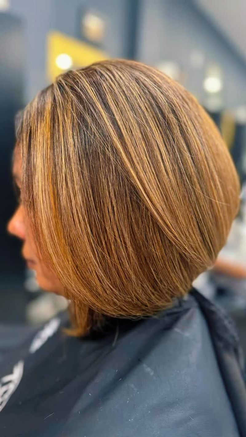 Graduated Bob with Face-Framing Pieces