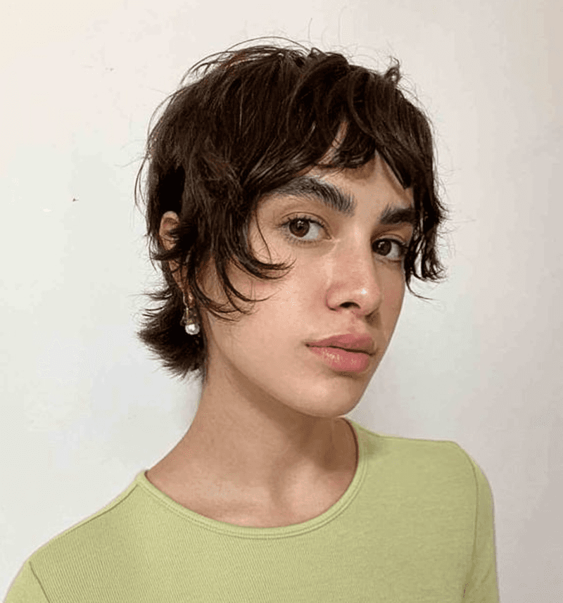 Androgynous Shag Pixie