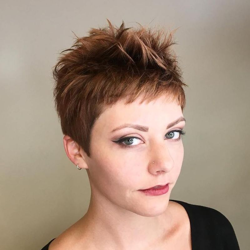 Pixie With Textured Crown