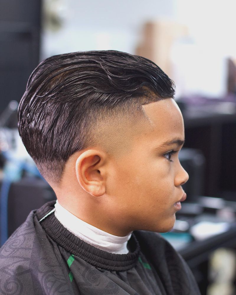 Slicked-Back Undercut