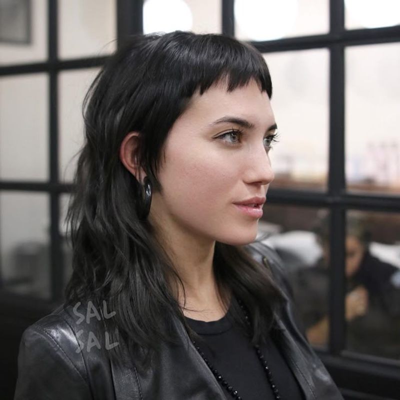 Choppy Micro Bangs