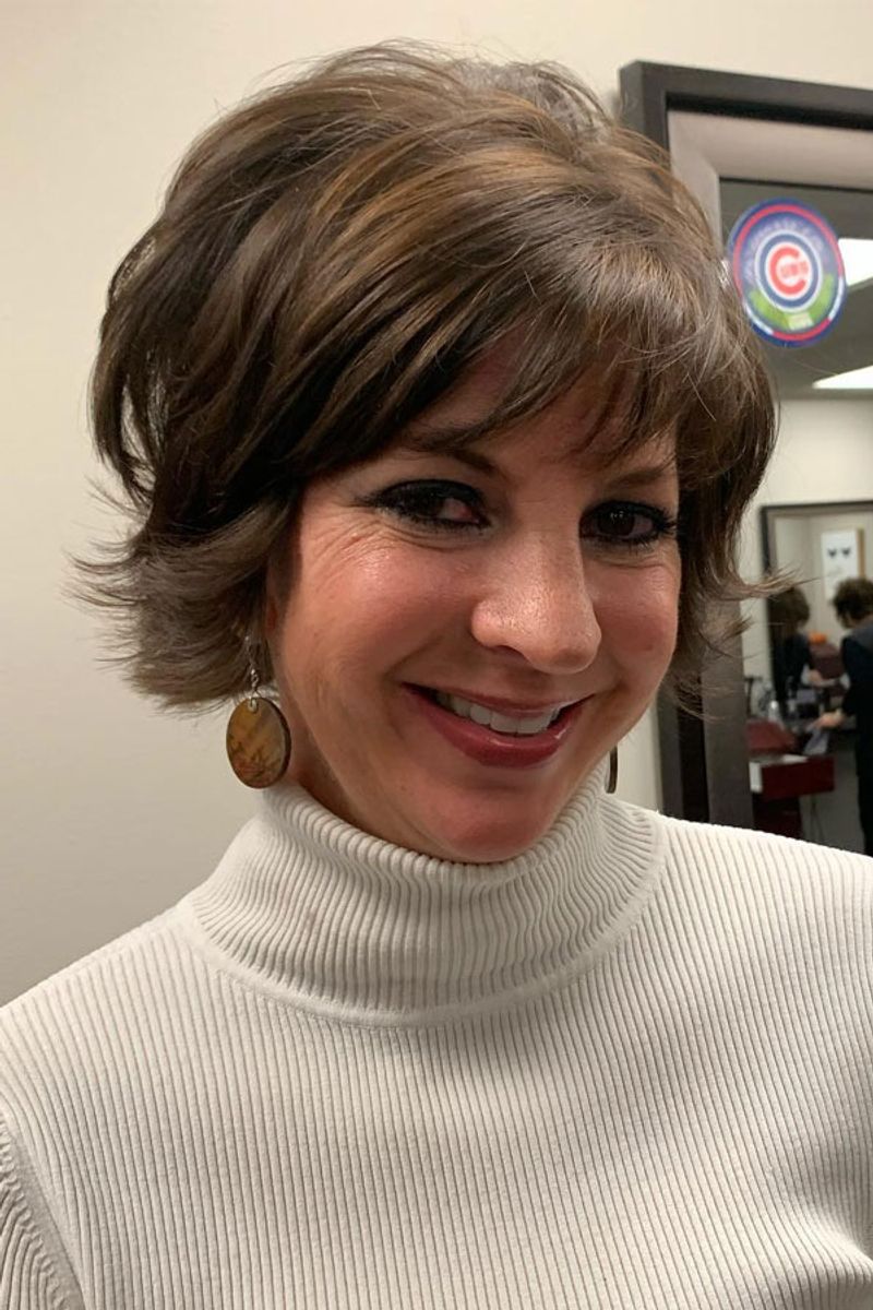 Choppy Bob with Razored Ends
