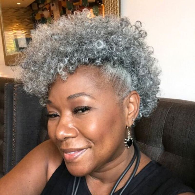 Tapered Fade With Curly Top