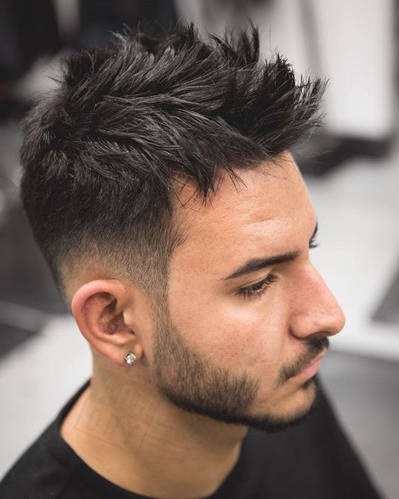 Faux Hawk Fade