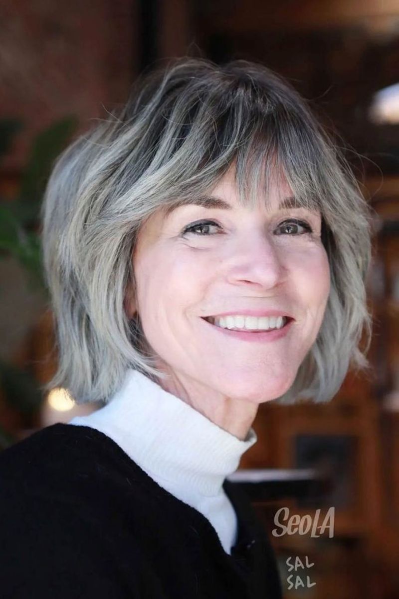 Textured Chin-Length Cut