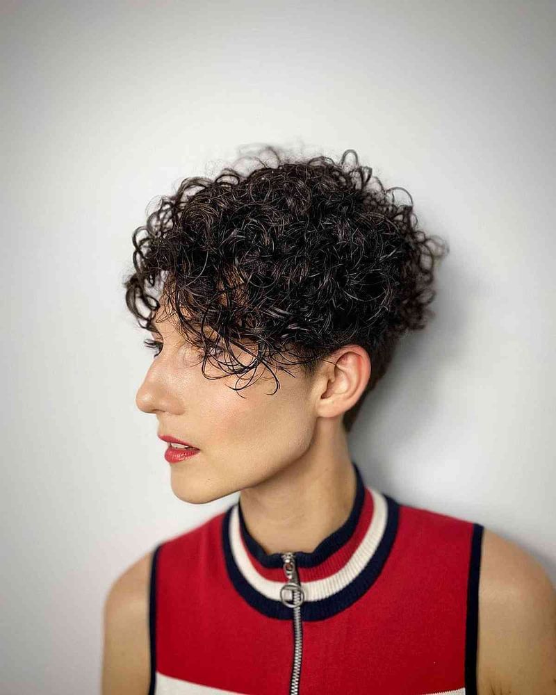 Spiral Perm Pixie