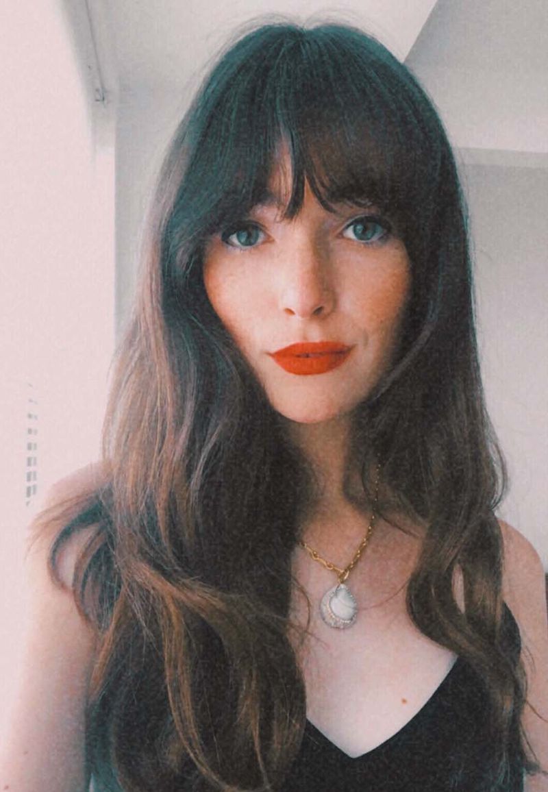 Blunt Heavy Bangs