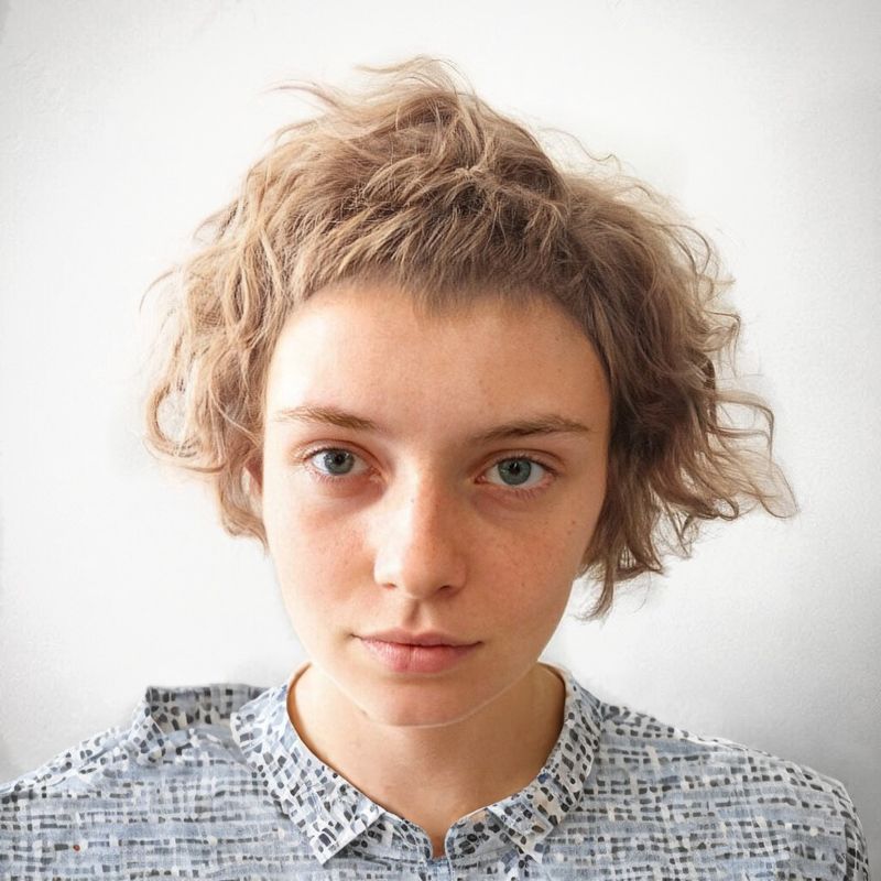 Textured Crop with Micro-Fringe