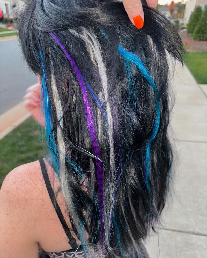 Colored Hair Extensions