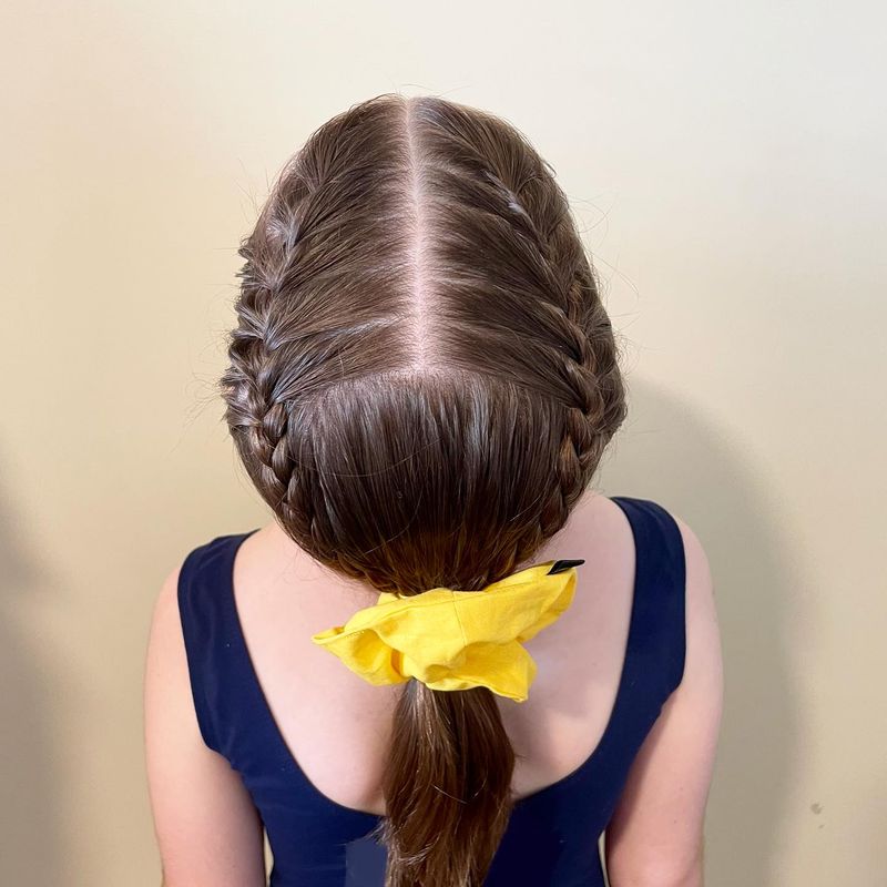 Double Dutch Braided Pony