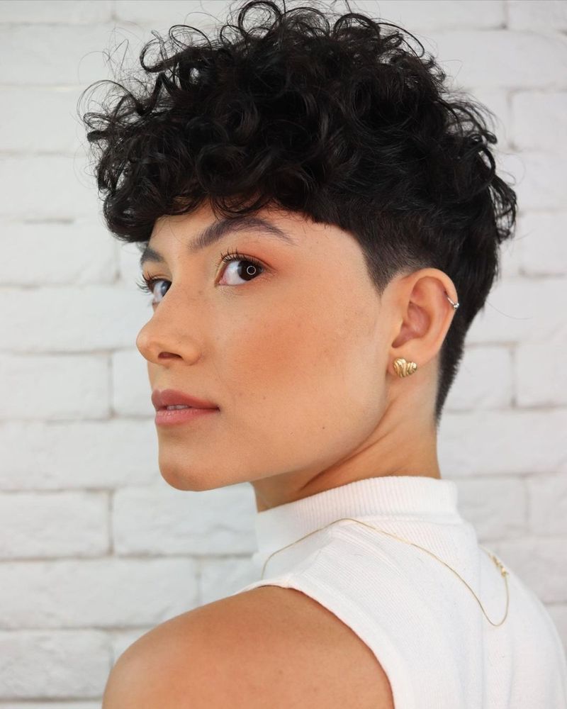 Curly Pixie Crown