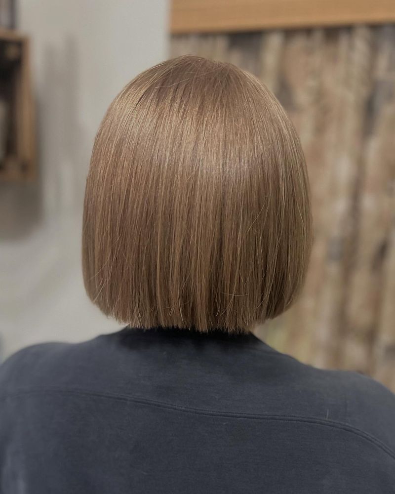 Blunt Bob with Micro-Layers