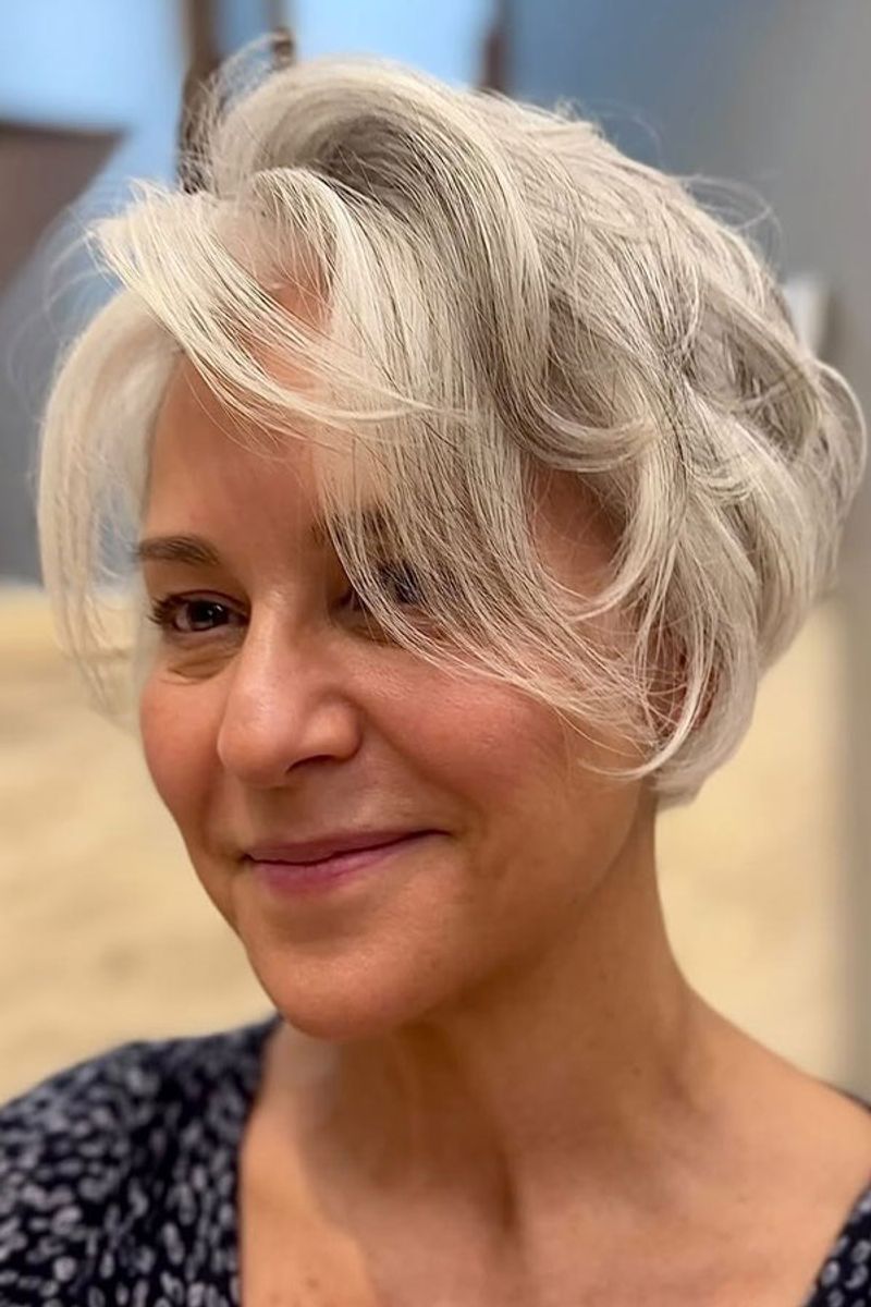 Tousled Silver Pixie-Bob