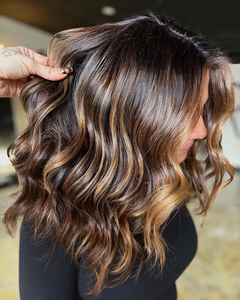 Caramel Ribbon Highlights