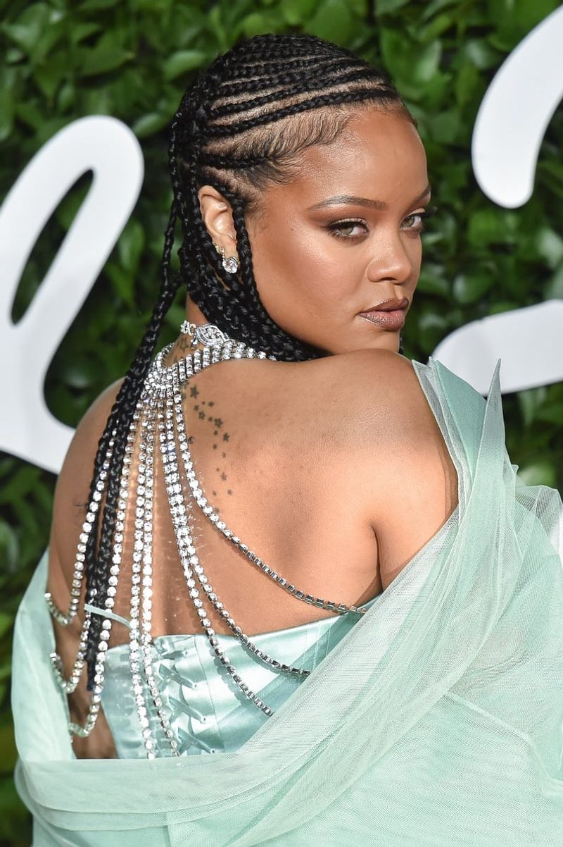 Intricate Goddess Braids